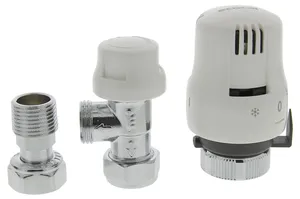 Altecnic Brass 1/2 in to 1/2 in Thermostatic Radiator Valve