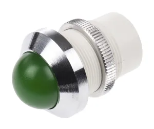 Signal Construct, Green Panel Mount Indicator SMQD Series, 22 mm, Screw Termination