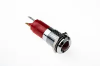 CML Innovative Technologies, Red Panel Mount Indicator, 14 mm, Solder Tab Termination, IP67 24V