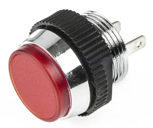 Signal Construct Red Panel Mount Indicator, 24V, 28 V, 20mA, IP67, Prominent