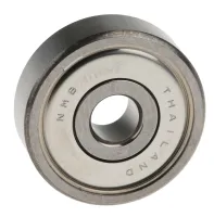 NMB DDR-1950ZZRA1P25LY121 1 Row Ball Bearing - 5 mm ID, 19 mm OD