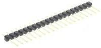 ASSMANN WSW AW Series Straight Through Hole Pin Header, 20 Contact(s), 2.54 mm Pitch, 1 Row, Unshrouded