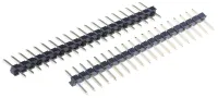 ASSMANN WSW AW Series Straight Through Hole Pin Header, 20 Contact(s), 2.54 mm Pitch, 1 Row, Unshrouded