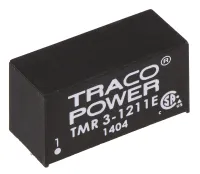 TRACOPOWER TMR 3E DC/DC Converter, 5V dc/ 600 mA, 18V dc Input, 9V Input 3 W, PCB, 85 °C Max Temp -40 °C Min Temp Tube