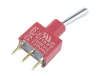 RS PRO Plunger Micro Switch, Quick Connect Terminal, 6A, 400 V ac, SPDT, IP40