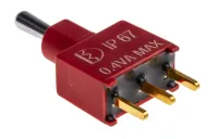 RS PRO Plunger Subminiature Micro Switch, Solder Terminal, 2A, 250 V ac, SPST