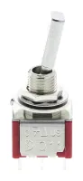 RS PRO Toggle Switch, PCB Mount, On-On, DPDT, Solder Terminal, 28 V dc, 250 V ac