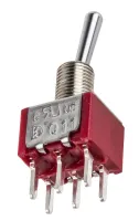 RS PRO Toggle Switch, PCB Mount, On-On, DPDT, Solder Terminal, 28 V dc, 250 V ac
