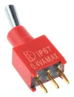 RS PRO Capacitive switch Latching NO Illuminated, Blue, IP68 Brass