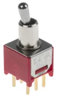 RS PRO Capacitive switch Latching NC Illuminated, Red, IP68 Brass