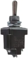 Nidec Components Toggle Switch, PCB Mount, On-Off-On, SPDT, PC Terminal Terminal