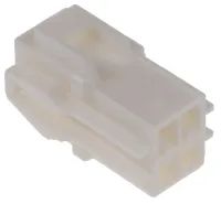 JST, HLR Female Connector Housing, 3.96 mm Pitch, 4 Way, 2 Row Straight