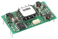 Cosel SUW DC/DC Converter, 15V dc, -15 V dc/ 200 mA, 12V dc Input, 12V dc Input 6 W, Through Hole, 85 °C Max Temp -40 °C