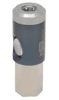 RS PRO Aluminium, Brass, Steel Pneumatic Quick Connect Coupling, 3/8 in Female G