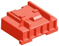 TE Connectivity, Grace Inertia Male Connector Housing, 2.5 mm Pitch, 5 Way, 1 Row Straight