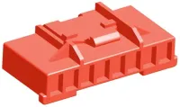 TE Connectivity, Grace Inertia Male Connector Housing, 2.5 mm Pitch, 8 Way, 1 Row Straight
