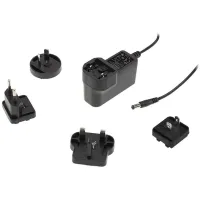 MEAN WELL AC/DC Adapter Interchangeable 264V ac Output 330 mA, 18 V dc