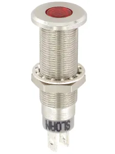 Sloan, Red Panel Mount Indicator 3444 Series, 8.2 mm, IP68 1.7V dc
