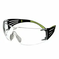 3M Safety Glasses, Clear Polycarbonate Lens, Polycarbonate