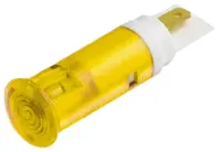 Signal Construct, Yellow Panel Mount Indicator SKGD Series, 5 mm, Solder Tab Termination, IP67 28V
