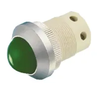 Signal Construct, Green Panel Mount Indicator SMSD Series, 22 mm, Screw Termination 28V
