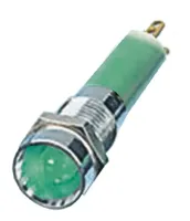 CML Innovative Technologies, Green Panel Mount Indicator, 8 mm, M8 Termination, IP67 12V