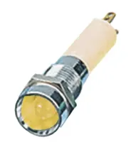 CML Innovative Technologies, Yellow Panel Mount Indicator, 8 mm, M8 Termination, IP67 12V
