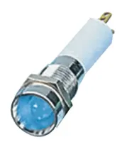 CML Innovative Technologies, Blue Panel Mount Indicator, 8 mm, M8 Termination, IP67 12V