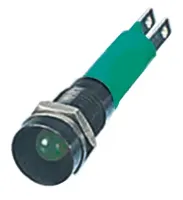 CML Innovative Technologies, Green Panel Mount Indicator, 8 mm, Solder Tab Termination, IP67 24V