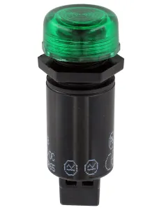 Sloan, Green Panel Mount Indicator 948 Series, 16 mm, FASTON Termination, IP65 230V ac