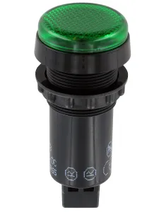 Sloan Panel Mount Indicator 951 Series, 22 mm, FASTON Termination, IP65 12V