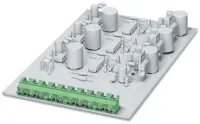 Phoenix Contact PT 2.5/4-5.0-V Series Right Angle PCB Terminal Block, 4 Contact(s), 5 mm Pitch, 1 Row