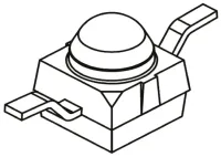 Vishay, TEMD1000-GS15 IR Si Photodiode, 15 °, Surface Mount Subminiature