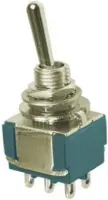 RS PRO Long Straight Lever Micro Switch, Quick Connect Terminal, 16A, 250 V ac, SPCO, IP40