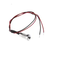 Oxley Bezel, Green Panel Mount Indicator OXL/CLH/80 Series Series, 8 mm, Flying Lead Termination, IP67 24V ac