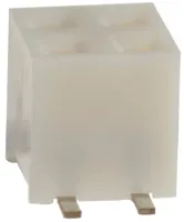 Hirose A3 Series Straight Surface PCB Socket, 4-Contact, 2 Row, 2 mm Pitch Solder