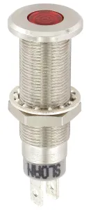Sloan Red Panel Mount Indicator, 28V, 5 V, IP68, Prominent