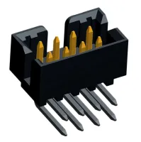 Molex Milli-Grid Series Right Angle Through Hole PCB Header, 8 Contact(s), 2 mm Pitch, 2 Row, Shrouded