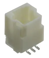 JST NSH Series Straight Surface PCB Header, 3 Contact(s), 1 mm Pitch, 1 Row, Shrouded