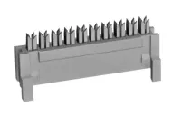 Hirose DF1 Series Straight Through Hole PCB Header, 3 Contact(s), 2.5 mm Pitch, 1 Row, Shrouded