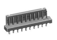 Hirose DF1 Series Straight Through Hole PCB Header, 4 Contact(s), 2.5 mm Pitch, 1 Row, Shrouded
