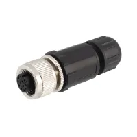 RS PRO Industrial Circular Connector, 12 Contacts, Cable, M12 Connector, Plug, Female, IP67
