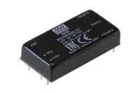 MEAN WELL RDDW DC/DC Converter, 15V dc, -15 V dc/ 2 A, 75V dc Input, Through Hole 60 W, 85 °C Max Temp -40 °C Min Temp