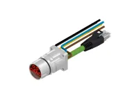 CONEC Connector, 9 Contacts, Panel Mount, B23 Connector, Socket, Male/Female, IP65, IP67, 58-22 Series