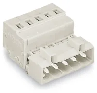 WAGO 721 Series Cable Male Lighting Connector Male Cage Clamp, 20-Pole, 12A, 20-Way