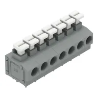 WAGO 235 Series PCB Terminal Block, 7-Contact, 5.08 mm Pitch, 1 Row, 235-407/331-000