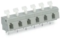 WAGO 257 Series PCB Connector, 6-Contact, 10.16 mm Pitch, 1 Row, 257-656