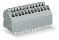 WAGO 250 Series PCB Connector, 10-Contact, 2.5 mm Pitch, 1 Row, 250-310