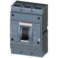 Siemens, SENTRON, 3VA5 Molded Case Circuit Breaker 3-Pole 600A, Breaking Capacity 100 kA, Fixed