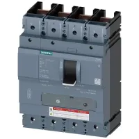 Siemens, SENTRON, 3VA5 Molded Case Circuit Breaker 4-Pole 500A, Breaking Capacity 100 kA, Fixed